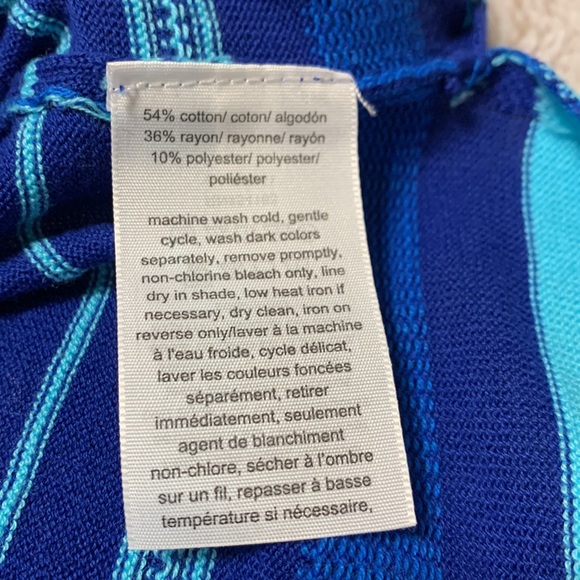 NWT Tommy Hilfiger striped sweater tank - Picture 7 of 7